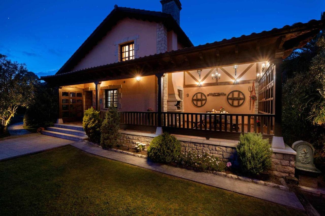 Casa En La Costa Con Wifi Jardin Y Barbacoa Pensionat Llanes Exteriör bild